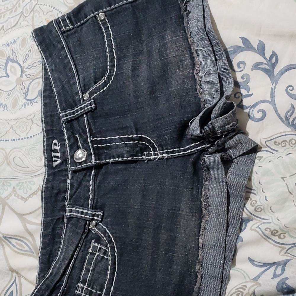 VIP jean shorts
